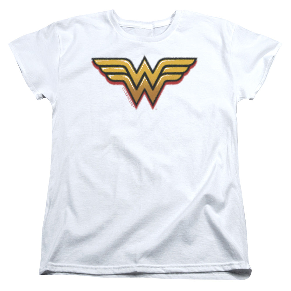 Wonder Woman Airbrush Ww Womens T-Shirt