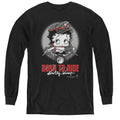 Betty Boop Born to Ride Youth Long Sleeve T-Shirt