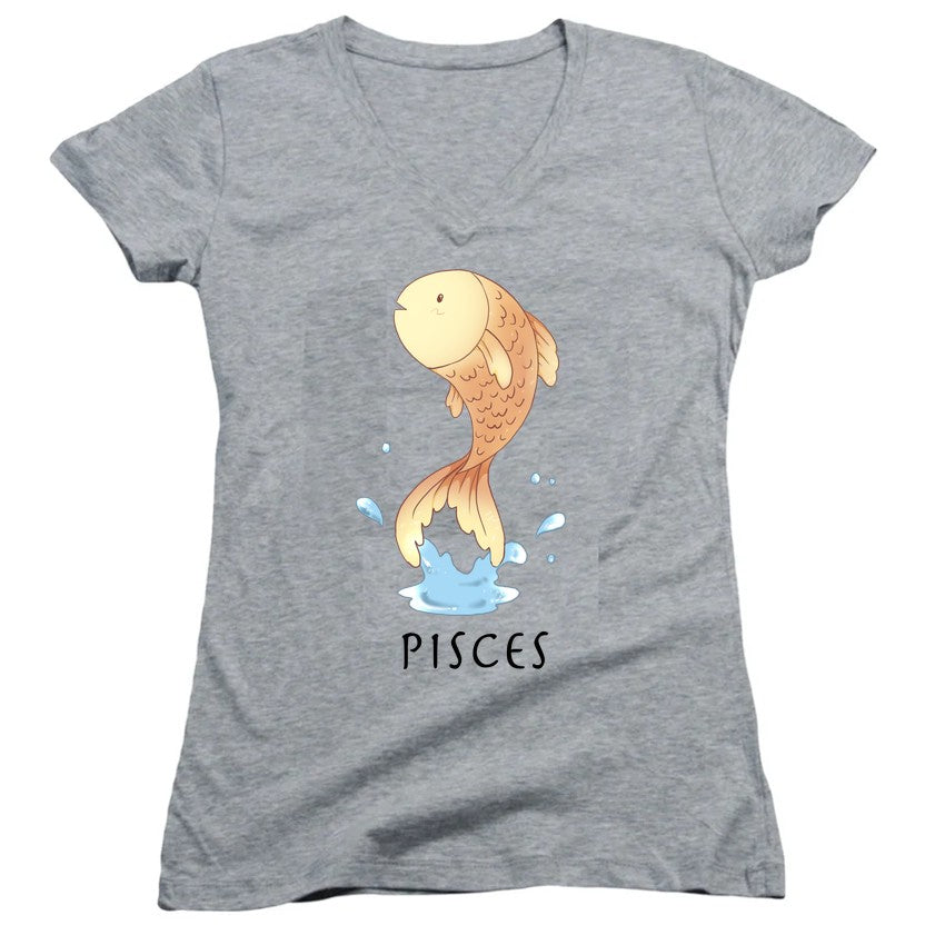 Cute Pisces Gray