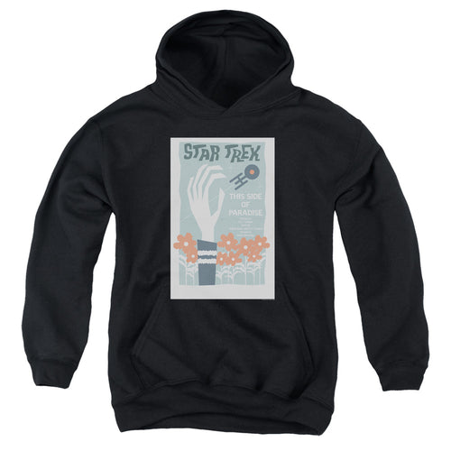 Star Trek Juan Ortiz This Side of Paradise Black Youth Hoodie