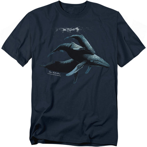 Wild Wings Power & Grace Humpback Whales T-Shirt