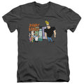 Johnny Bravo Johnny & Friends V-Neck T-Shirt