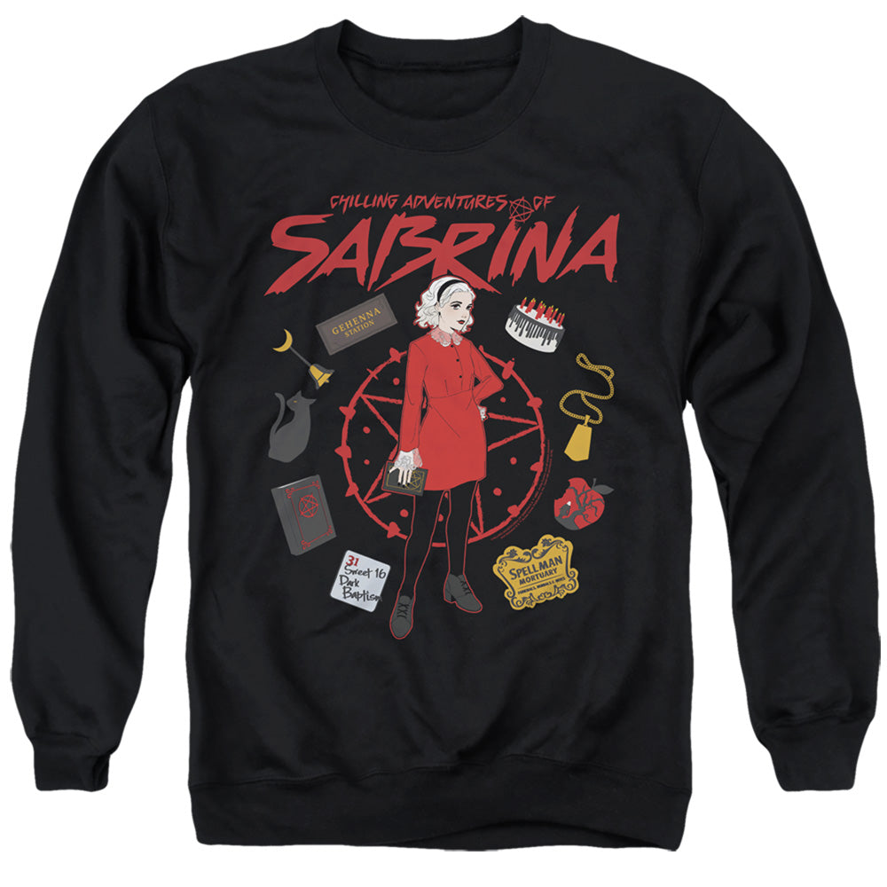 Chilling Adventures Of Sabrina Circle Crewneck Sweatshirt