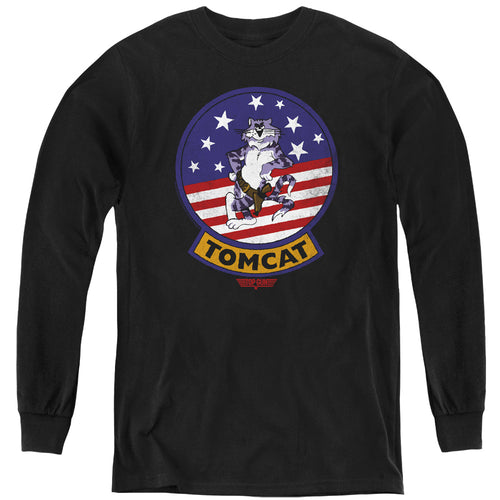 Top Gun Tomcat Patch Youth Long Sleeve T-Shirt