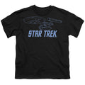 Star Trek Enterprise Outline Youth/Toddler T-Shirt