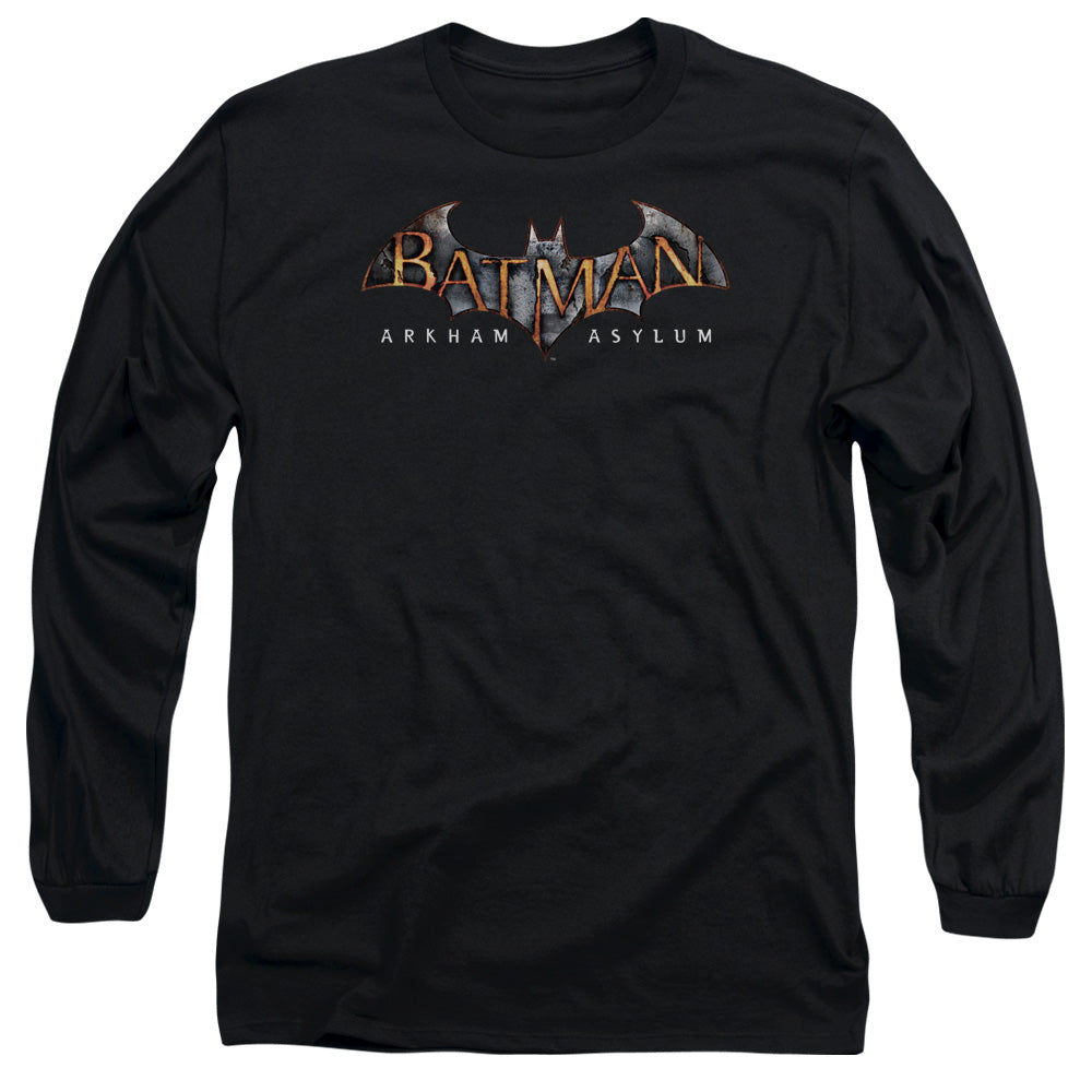 Batman Arkham Asylum Logo Long Sleeve T-Shirt