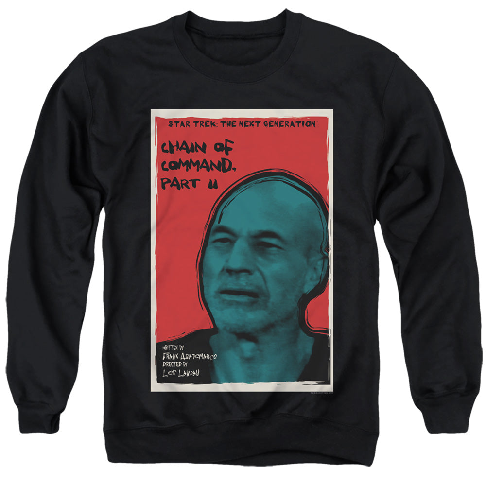 Star Trek Chain of Command Part II Black Crewneck Sweatshirt