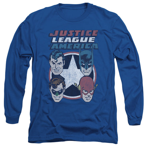 DC Comics 4 Stars Long Sleeve T-Shirt