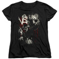 Freddy vs Jason Scratches Womens T-Shirt