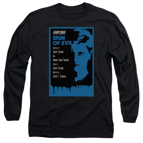 Star Trek Skin of Evil Black Long Sleeve T-Shirt