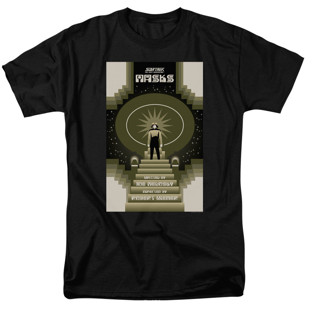 Star Trek Masks Black T-Shirt