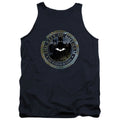 The Batman Gotham Seal Monochrome Tank Top