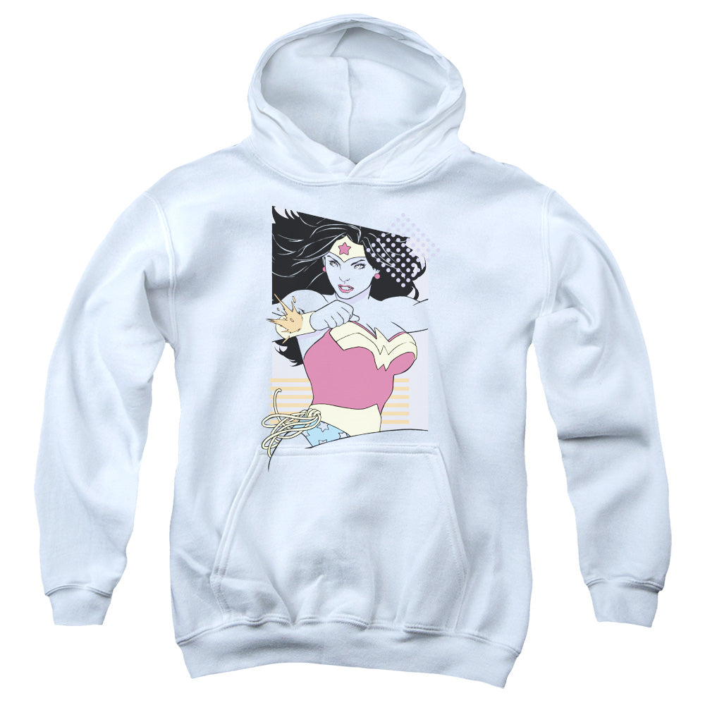 Justice League Ww 80S Minimal Youth Hoodie