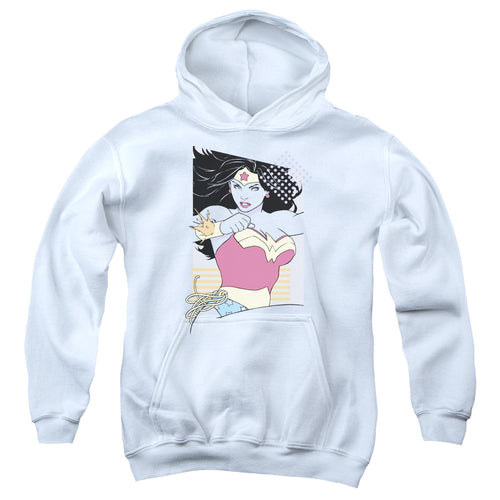 Justice League Ww 80S Minimal Youth Hoodie