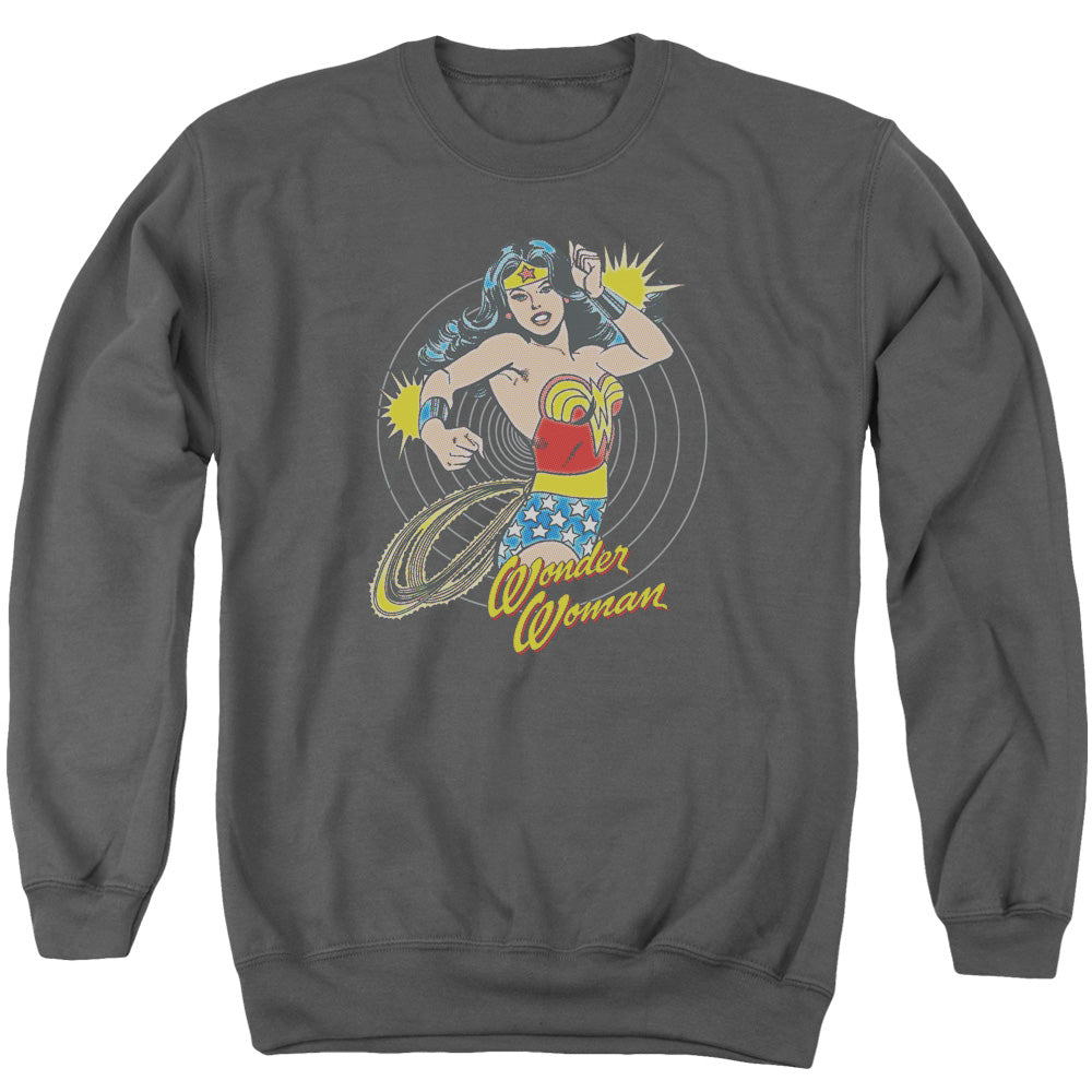 Wonder Woman Spinning Crewneck Sweatshirt