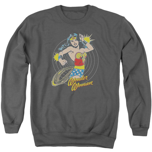 Wonder Woman Spinning Crewneck Sweatshirt