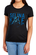 The Batman Selina Kyle Motorcycle Womens T-Shirt