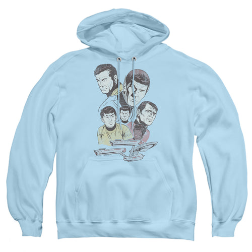 Star Trek Retro Crew Pullover Hoodie