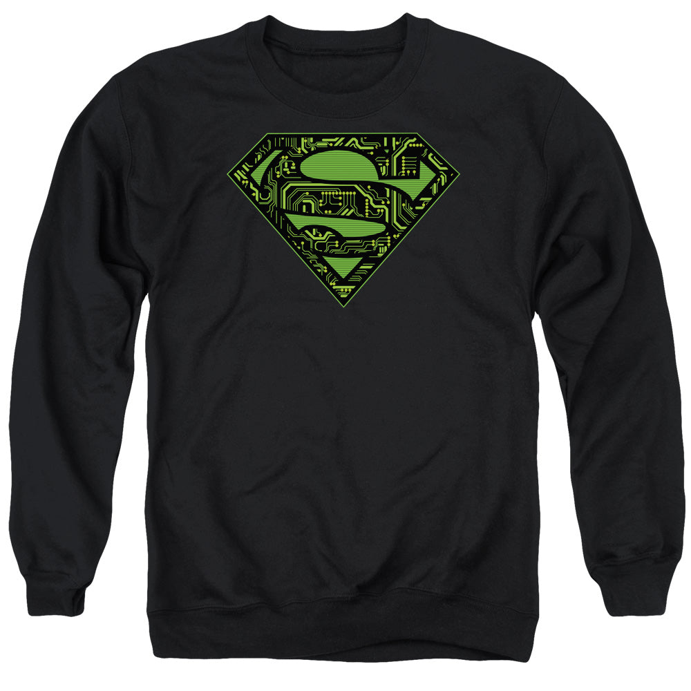 Superman Circuits Shield Crewneck Sweatshirt