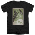 Star Trek The Naked Time Black V-Neck T-Shirt