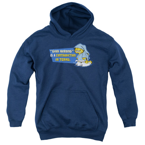 Garfield Contradicition In Terms Youth Hoodie