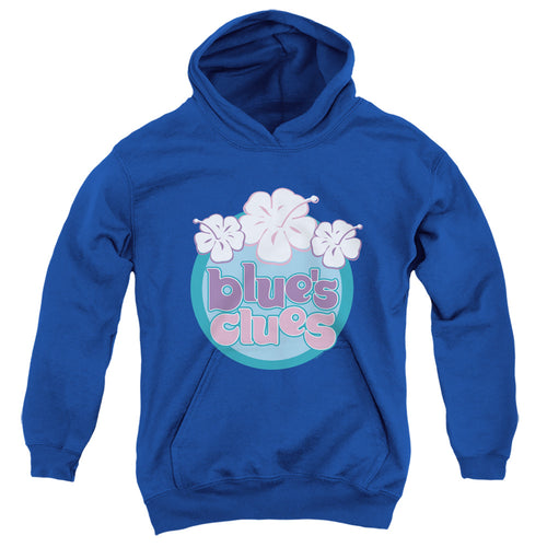 Blue's Clues Hawaiian Flowers Youth Hoodie