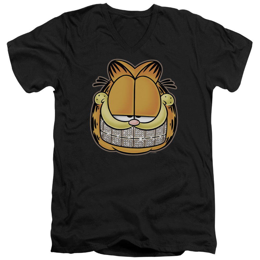 Garfield Nice Grill V-Neck T-Shirt