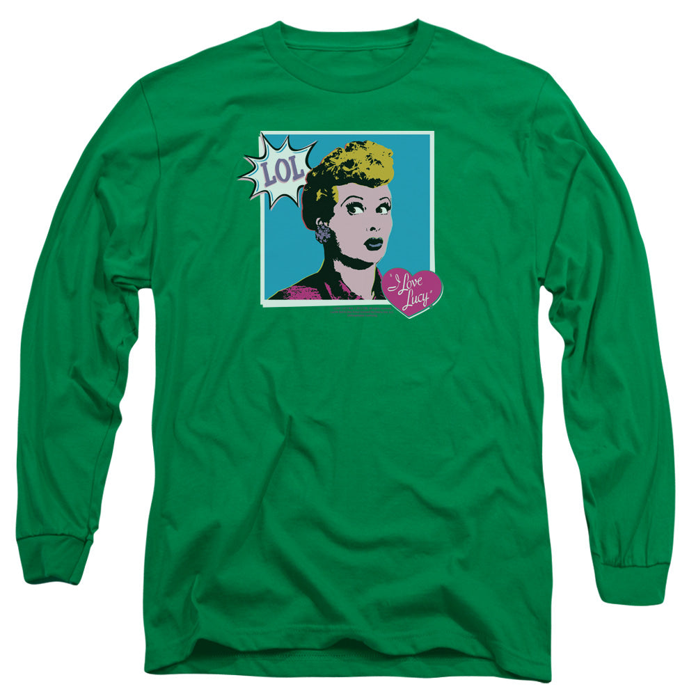 I Love Lucy I Love Worhol Lol Long Sleeve T-Shirt