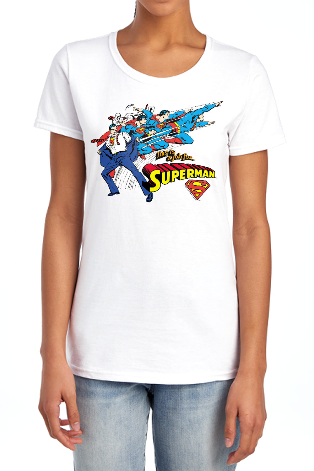 DC Comics Quick Change Womens T-Shirt