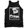 Pet Sematary Poster Black and White Tank Top