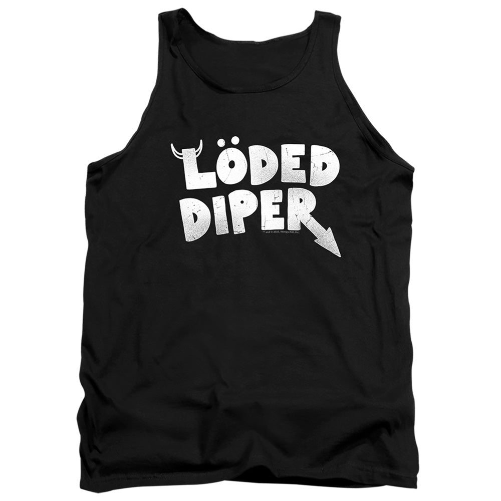 Diary of a Wimpy Kid Loded Diper Distressed Logo Tank Top