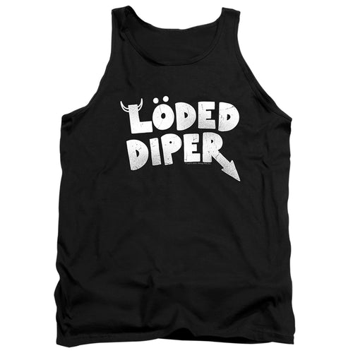 Diary of a Wimpy Kid Loded Diper Distressed Logo Tank Top