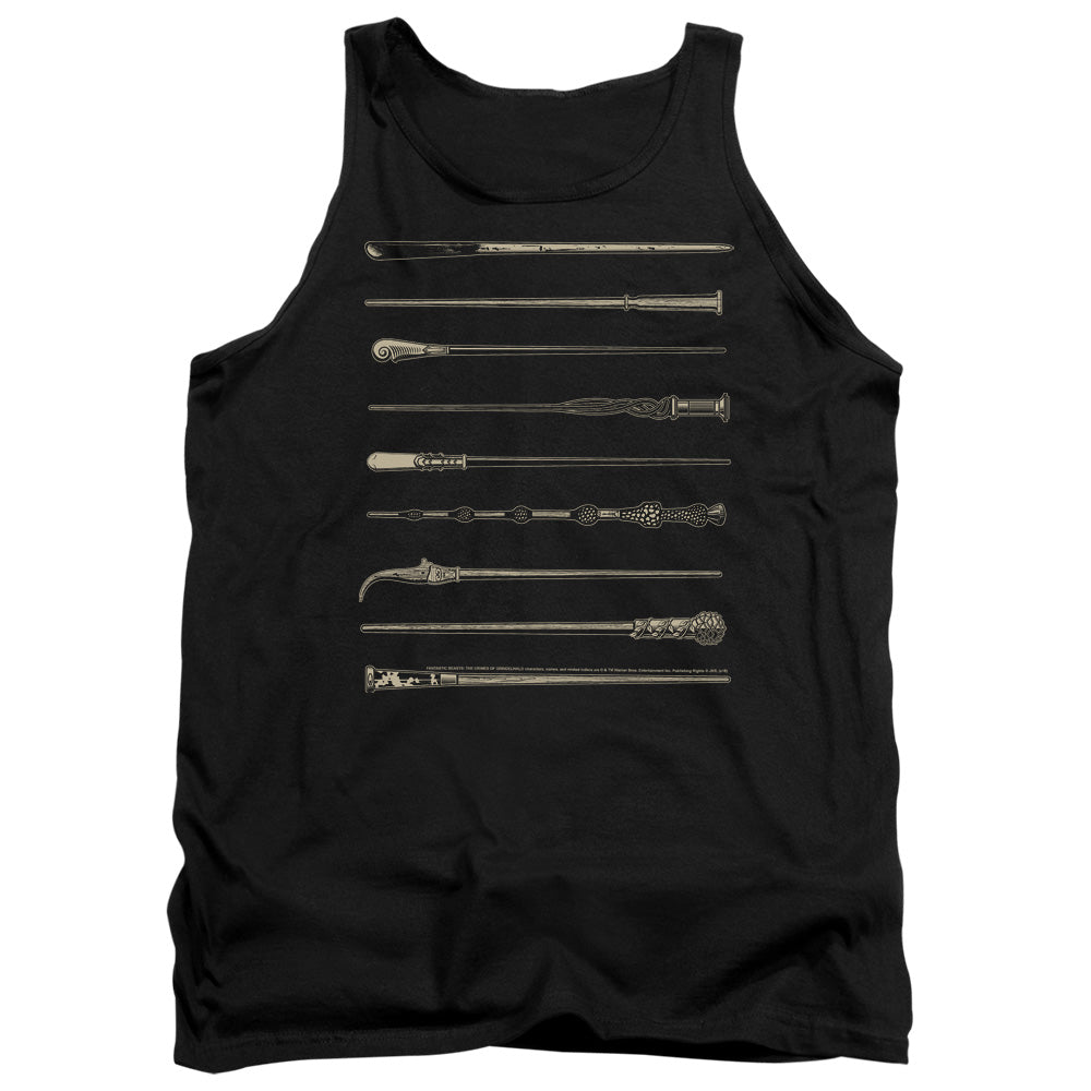 Fantastic Beasts Wands Tank Top