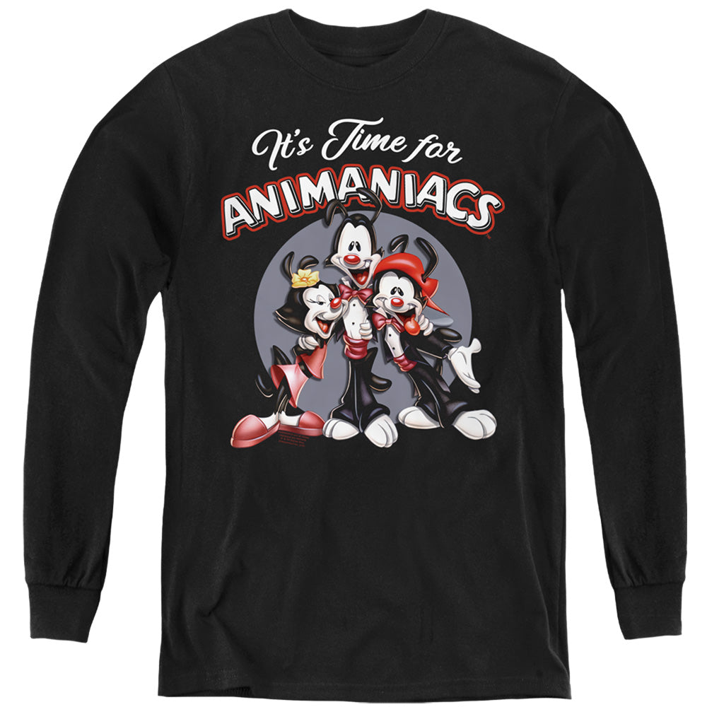 Animaniacs Its Time For Youth Long Sleeve T-Shirt
