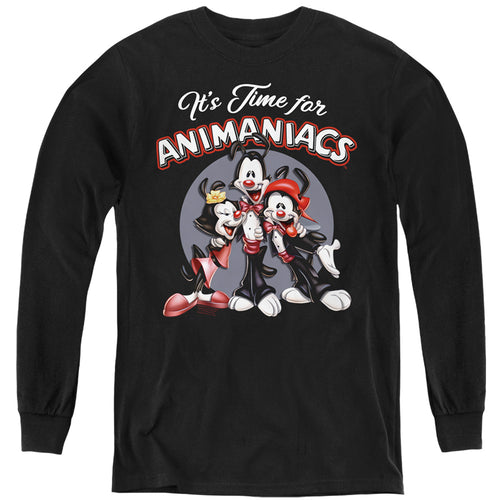 Animaniacs Its Time For Youth Long Sleeve T-Shirt