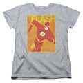 Justice League Simple Flash Poster Womens T-Shirt