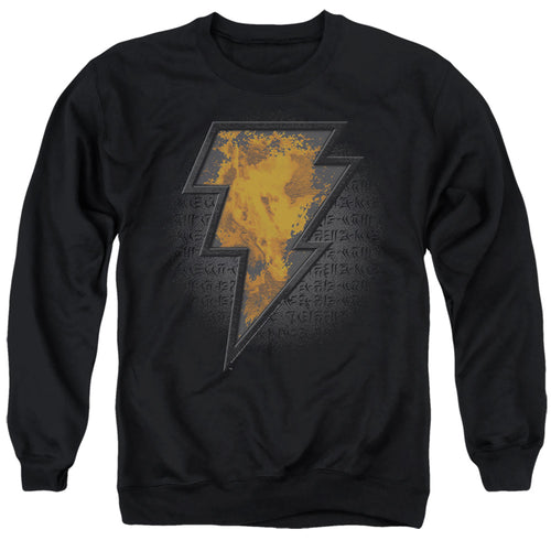 Black Adam Black Adam Beveled Emblem Crewneck Sweatshirt