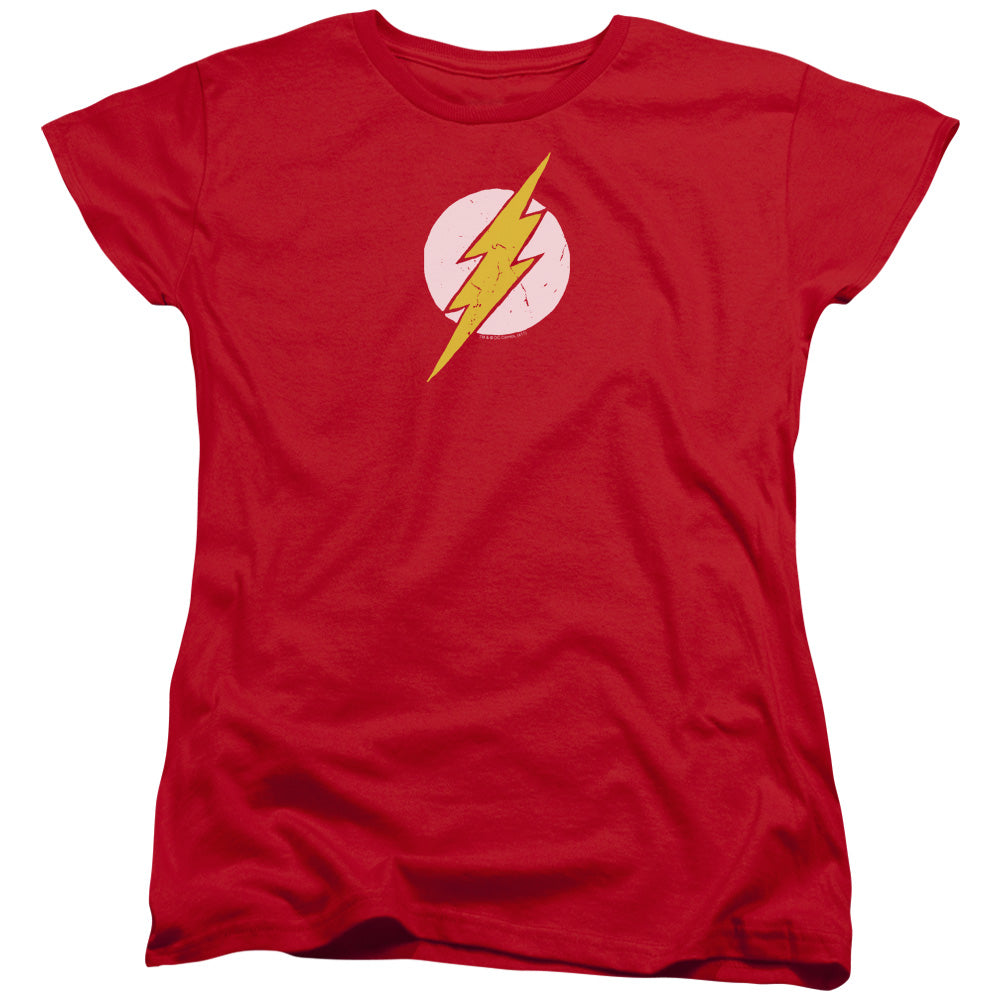 Justice League Rough Flash Womens T-Shirt