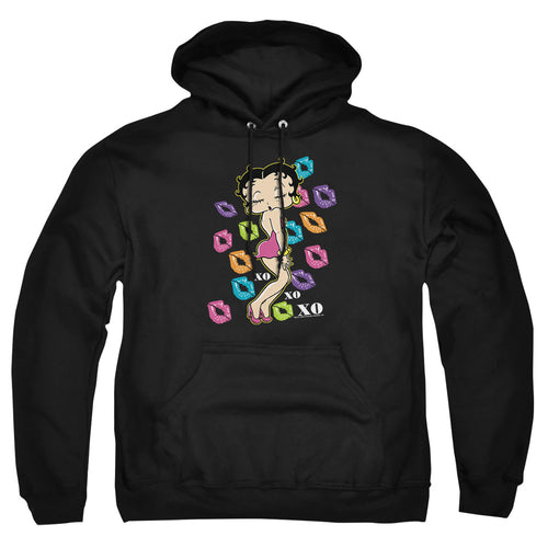 Betty Boop Triple XO Pullover Hoodie