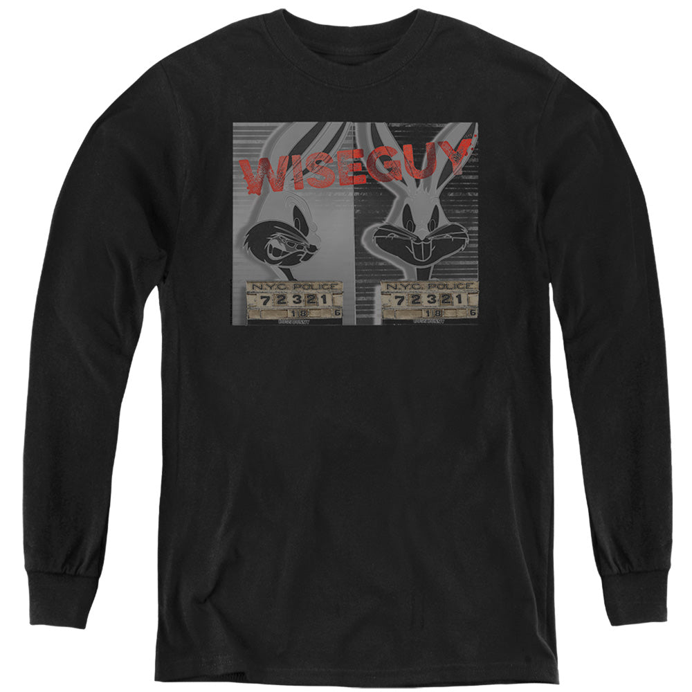 Looney Tunes Bugs Bunny Wiseguy Youth Long Sleeve T-Shirt