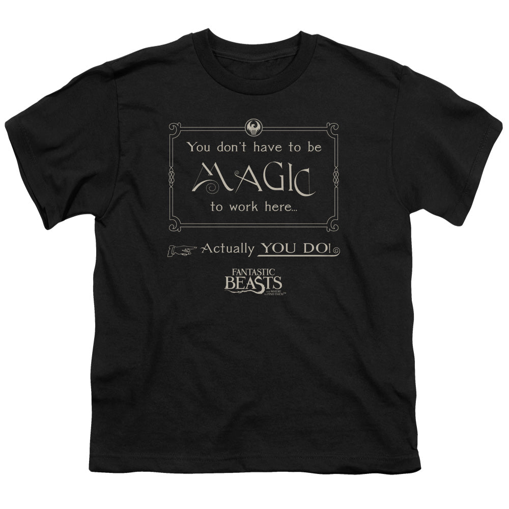 Fantastic Beasts Magic To Work Here Youth/Toddler T-Shirt