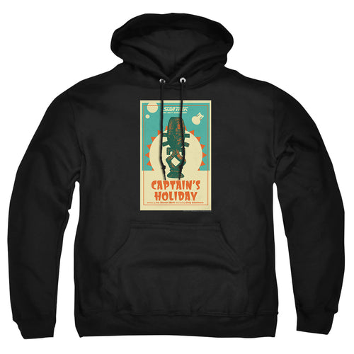 Star Trek Captain's Holiday Black Pullover Hoodie