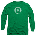 DC Comics Distressed Lantern Logo Long Sleeve T-Shirt