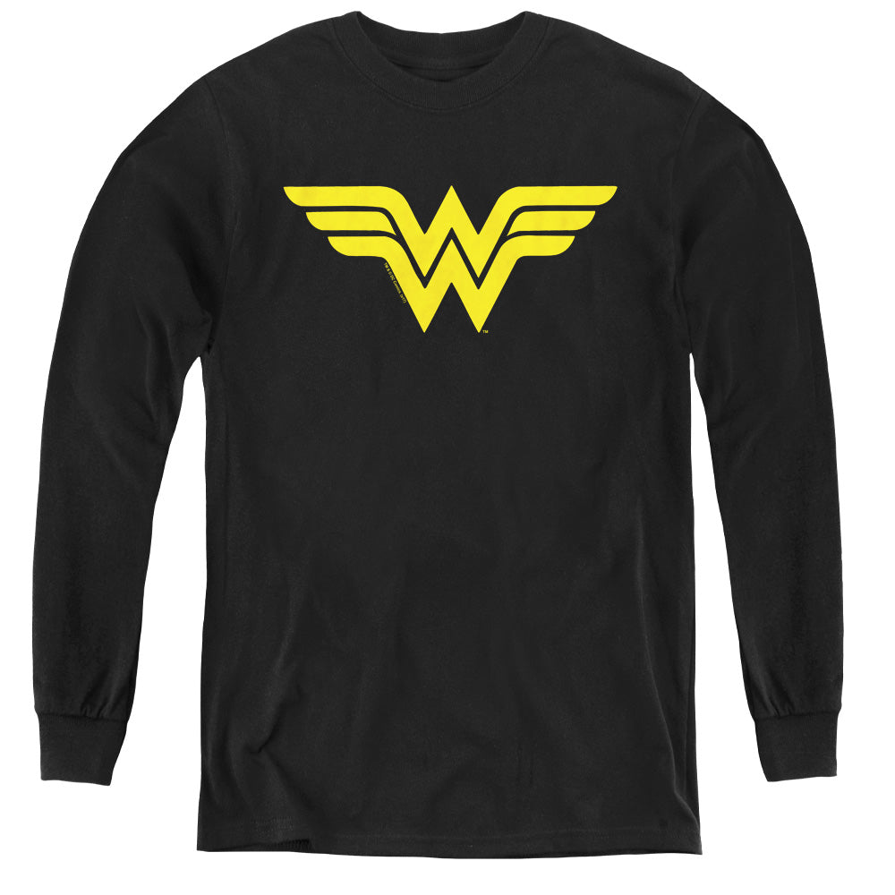 DC Comics Wonder Woman Logo Youth Long Sleeve T-Shirt