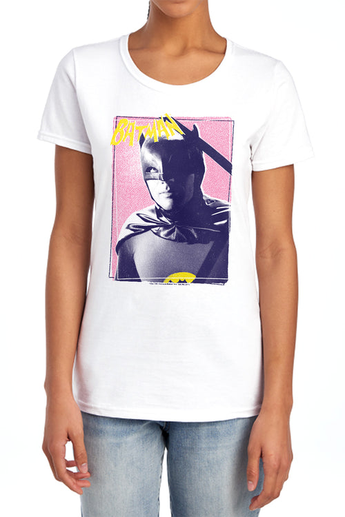 Batman Wayne 80S Womens T-Shirt