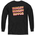 Hungry Hungry Hippos Hungry Vintage Logo Youth Long Sleeve T-Shirt