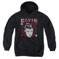 Elvis Presley Hail The King Youth Hoodie
