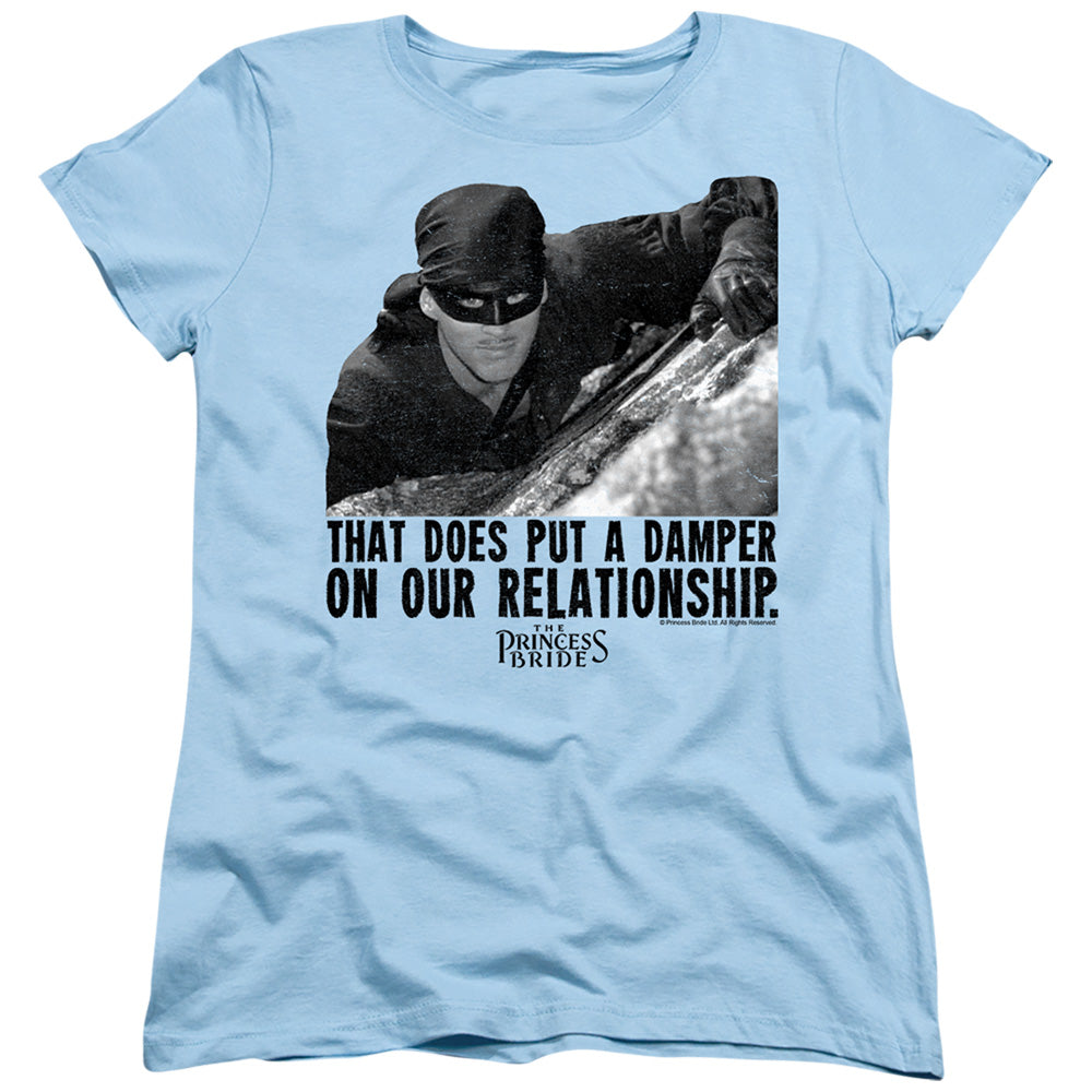 The Princess Bride Damper Light Blue Womens T-Shirt