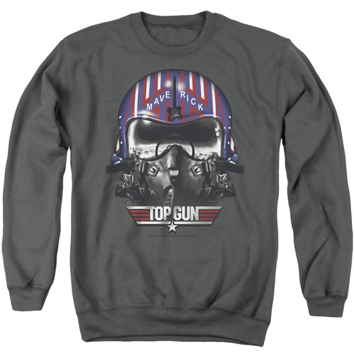 Top Gun Maverick Helmet Crewneck Sweatshirt