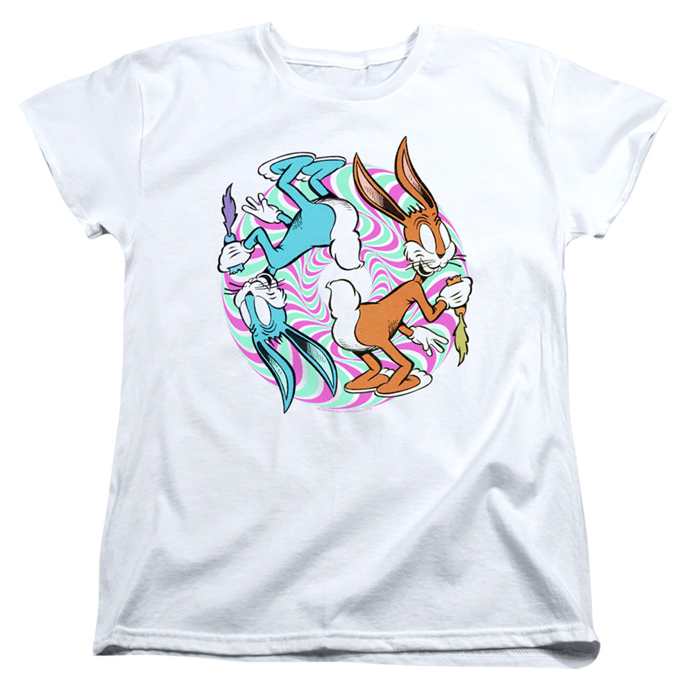 Looney Tunes Wacky Wabbit Womens T-Shirt